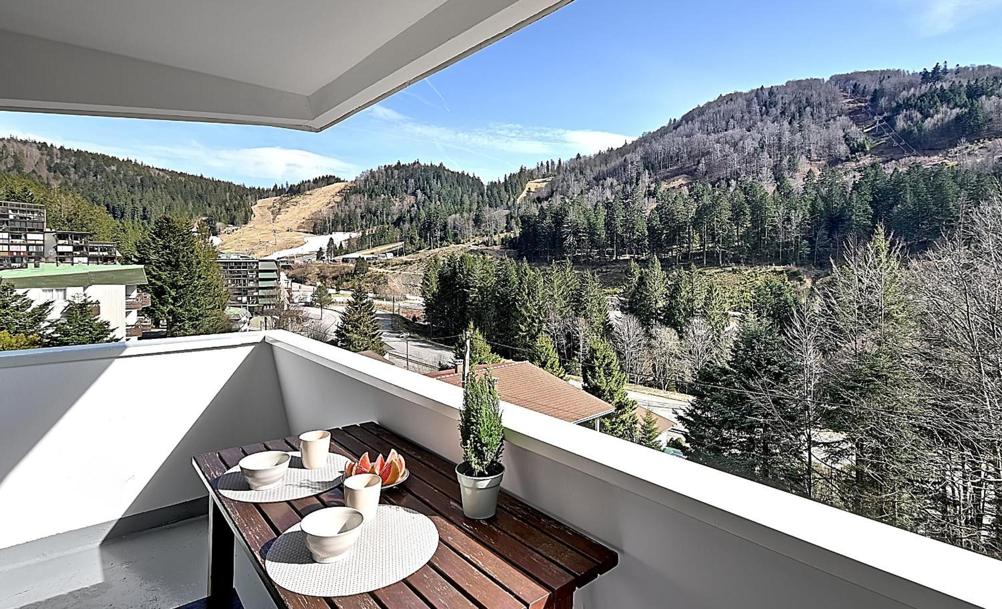 Le Cocoon - Appt Vue Montagne Leilighet La Bresse Eksteriør bilde